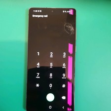 Samsung Galaxy Note 20 N980f digitalizzatore touch schermo originale danneggiato 