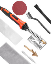 VEVOR Kit Saldatrice di Plastica 60W/100W Saldatura con 3 Punte 20 Aste