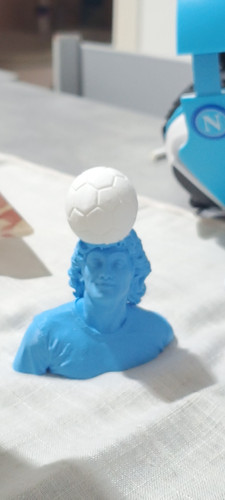 Statua diego armando - statua, maradona