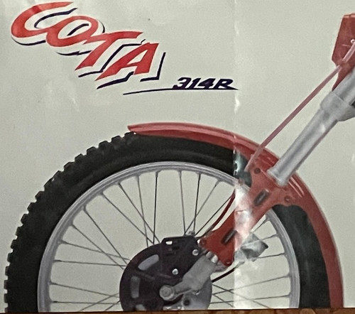 Parafango anteriore montesa - anteriore,