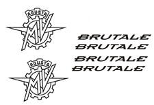 KIT ADESIVI MV AGUSTA BRUTALE