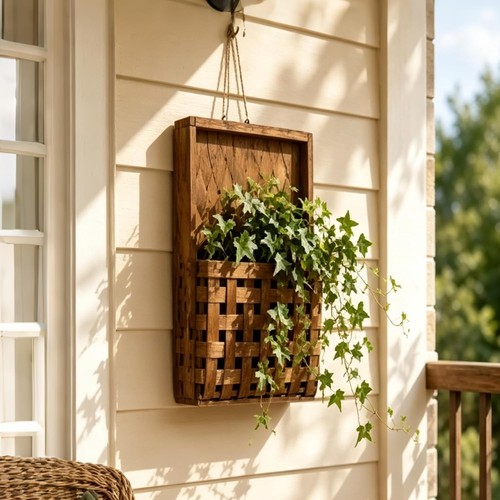 Cesti appendere rattan - cesti,