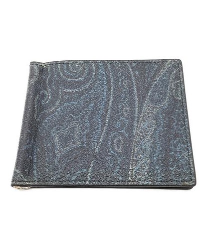 Etro portafoglio fold navy - etro, bi-fold