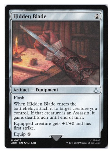 Hidden blade - #73, (nm)