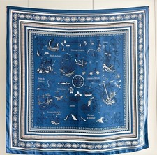 Nuova sciarpa pura seta twill