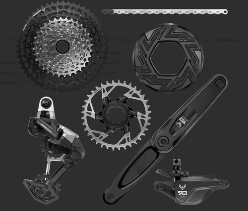 Gruppo ebike sram eagle - 90,