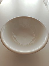 Catino da bagno. porcellana M Z cecoslovacchia. Diam. 38,  smaltato bianco 