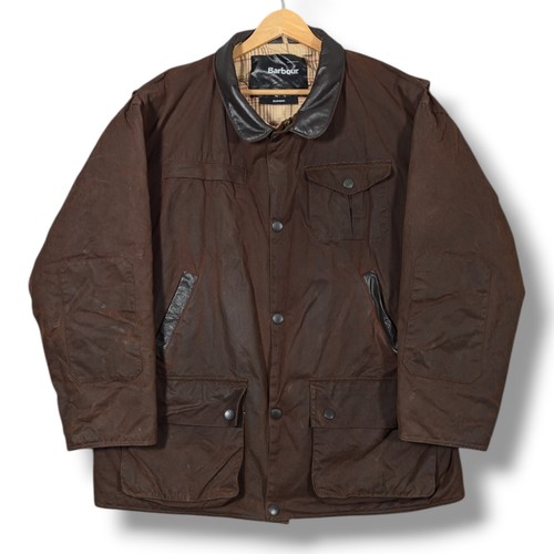 Barbour bushman wax jacket - barbour,