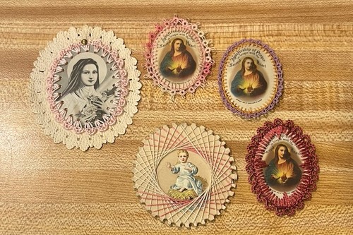 Antique religious handmade - 5,