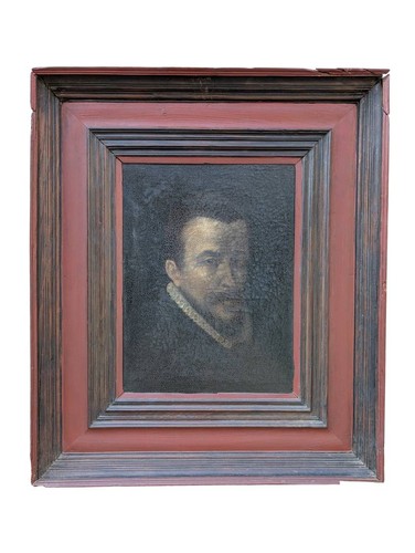 Ritratto gentiluomo olio - gentiluomo.,
