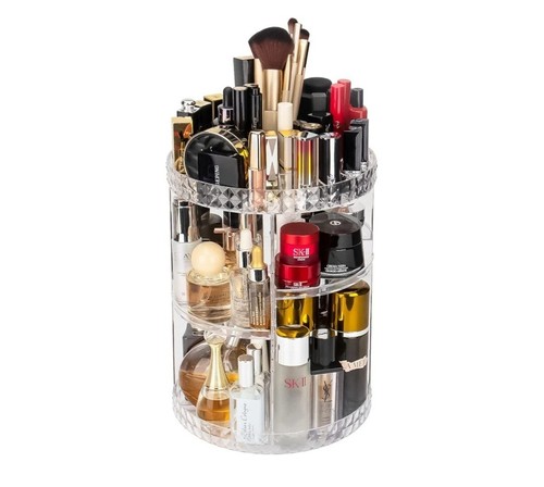 Organizzatore trucco rotante - trucco,