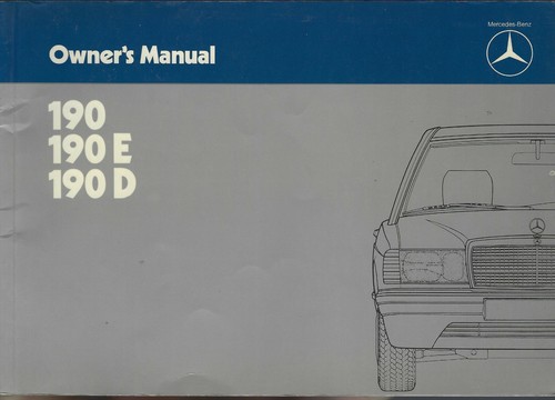 Mercedes 190 manuale uso - mercedes, d'uso