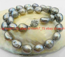 Collana Perla Barocca