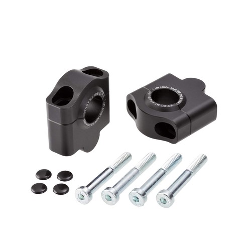 Rialzo manubrio 30mm nero - , per