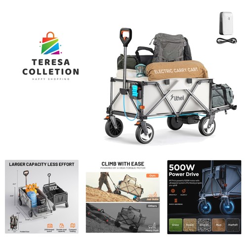 Carrello elettrico utilitario - carrello,