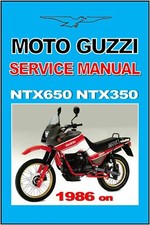 MOTO GUZZI Workshop Manual NTX