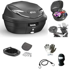 PER YAMAHA XC 300 VERSITY  BAULETTO GIVI B360NT2 TECH VALIGIA 39 LITRI+KIT CON 
