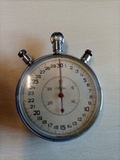 cronometro vintage - cronografo meccanico Slava 5498 da 65 mm. 