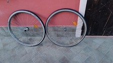 2 Cerchi Con Gomme Bicicletta Vintage Uomo
