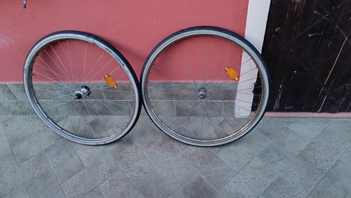 Cerchi con gomme bicicletta - 2,