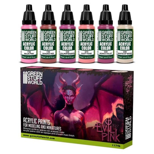 Set colori evil pink - set,