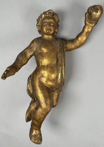 Antica statuina angelo