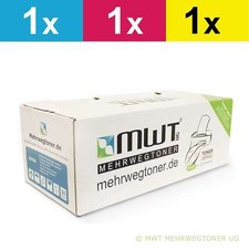 3x Cartucce Stampante Per� R OKI C 9655 HDN Hdtn N Dn 43837129 - 43837131 Color