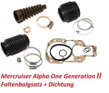 Kit Soffietto Mercruiser Alpha One Generation II Z-Drive Service Kit Soffietti