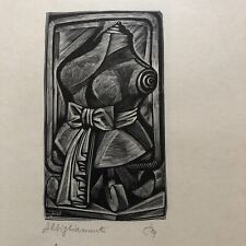 xilografia firmata Tranquillo