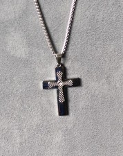 collana catena uomo acciaio