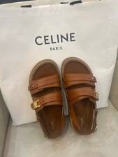 Sandali CELINE pelle marrone