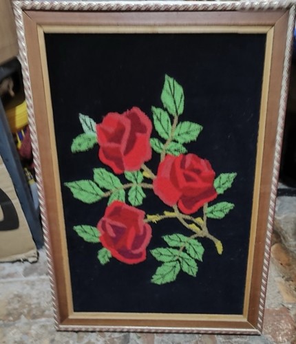 Quadro ricamo punto - a,