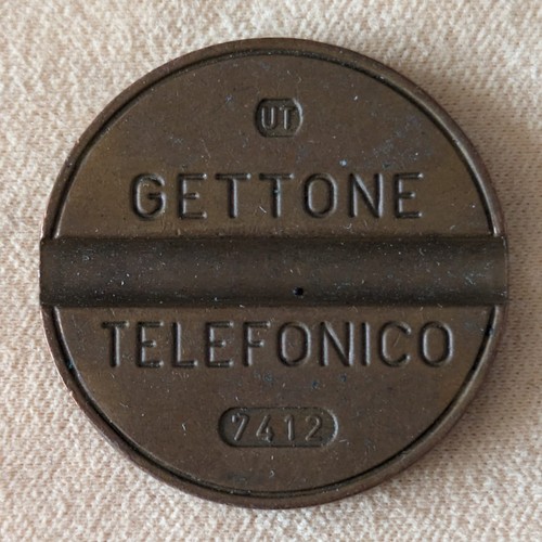 Gettone telefonico 7412 - gettone,