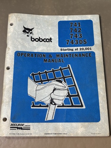 Bobcat 741 742 743 743dsskid - bobcat, 741,742,743,&743dsskid