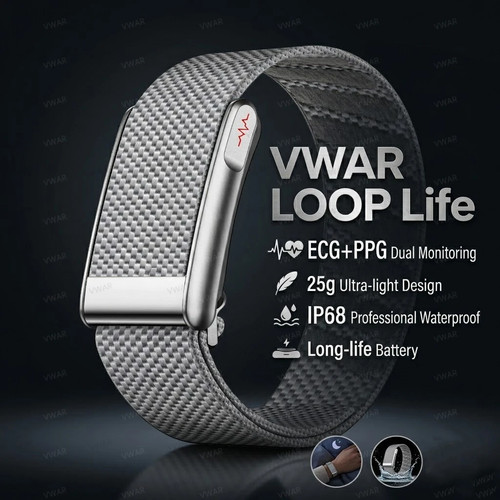 Bracciale loop tracker ecg - bracciale,