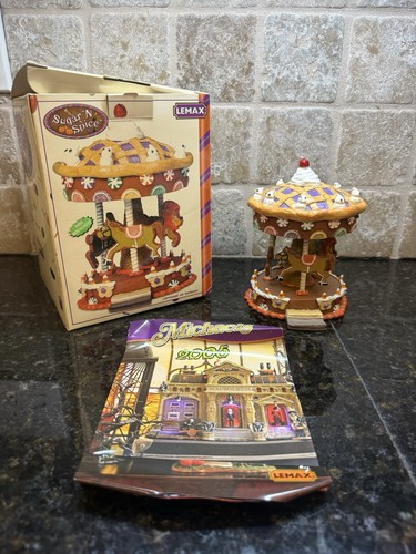 Lemax candy carousel - candy, zucchero