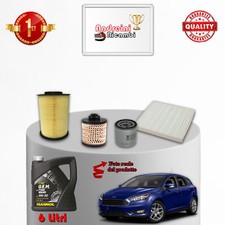 KIT TAGLIANDO FILTRI + OLIO FORD FOCUS III 2.0 TDCI 110KW 150CV DAL 2014