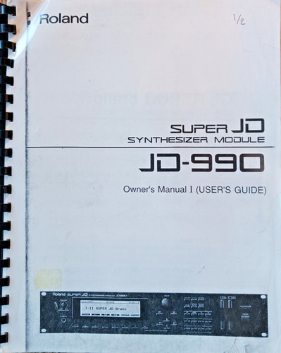 Roland 990 sintetizzatore - jd-990,