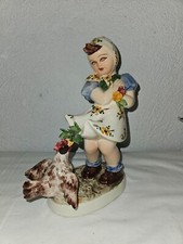 Statuina in ceramica, penso