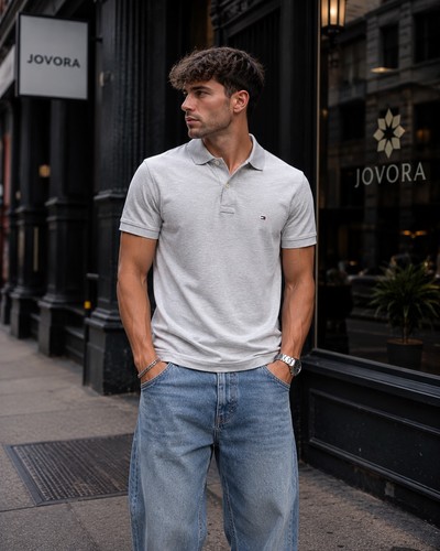 Tommy hilfiger polo slim fit - polo,