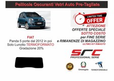 PELLICOLE OSCURANTI VETRI AUTO FIAT Panda   LUNOTTO TERMOFOR 20% SRC OFFERTA