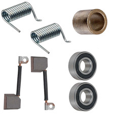 Kit Riparazione Generatore Avviamento Delco Spazzole e Molle Boccole Cub Cadet Bolens