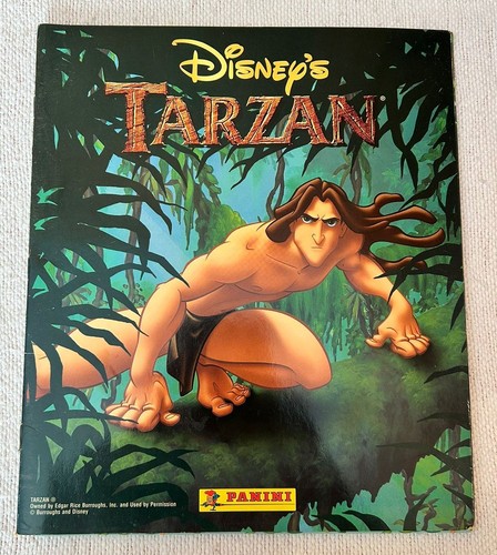 1999 disney tarzan panini - 1999, disney's