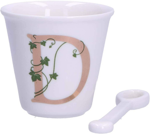 Bicchierino lettera d con - bicchierino,