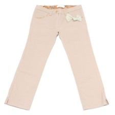 9752V pantaloni bimba 1A CLASSE ALVIERO MARTINI beige cotton pant kid