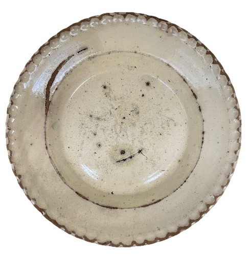 Piatto smerlettato ceramica - piatto,