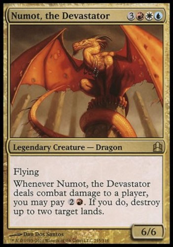 Mtg magic numot the - numot,,
