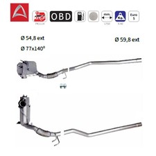 Ruß-Partikelfilter Dieselpartikelfilter DPF für AUDI Q3 VW Tiguan - 2.0 TDI