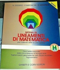 MODULI DI LINEAMENTI DI