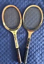 2 Racchette da Tennis Usate Vintage Maxima , Spalding Gonzales